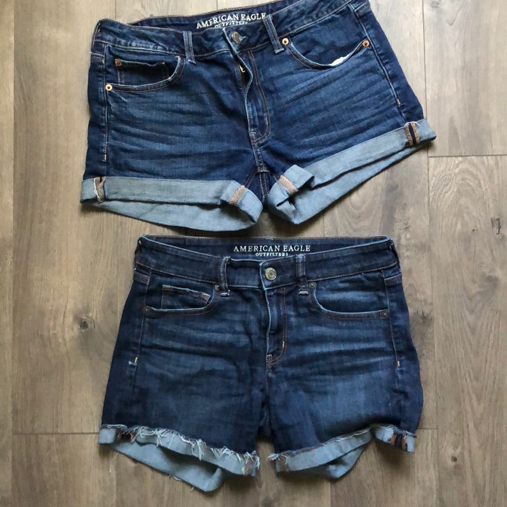 American eagle denim shorts